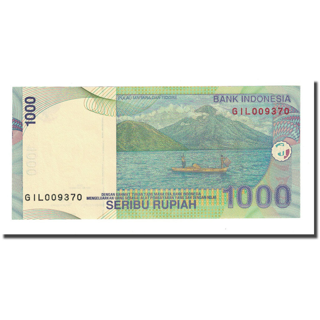 Nota, Indonésia, 1000 Rupiah, 2000, KM:141b, UNC(65-70)