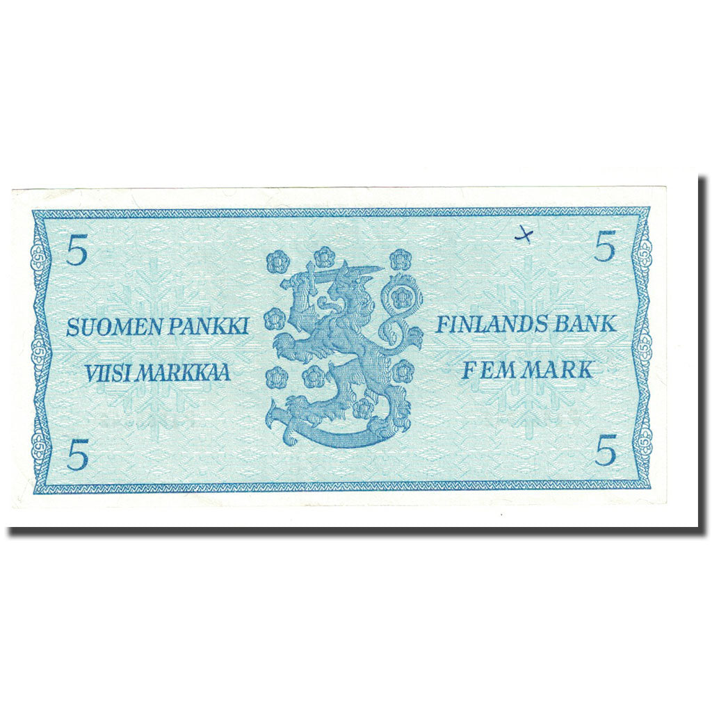 Banknote, Finland, 5 Markkaa, 1963, KM:106Aa, UNC(65-70)