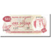 Billet, Guyana, 1 Dollar, Undated (1992), KM:21g, NEUF