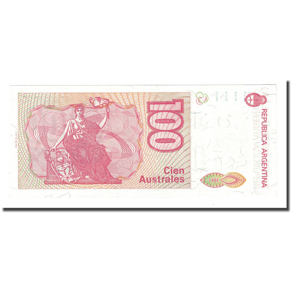Banknote, Argentina, 100 Australes, Undated (1985-89), KM:327c, UNC(65-70)