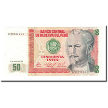 Banconote, Perù, 50 Intis, 1986-03-06, KM:131a, FDS