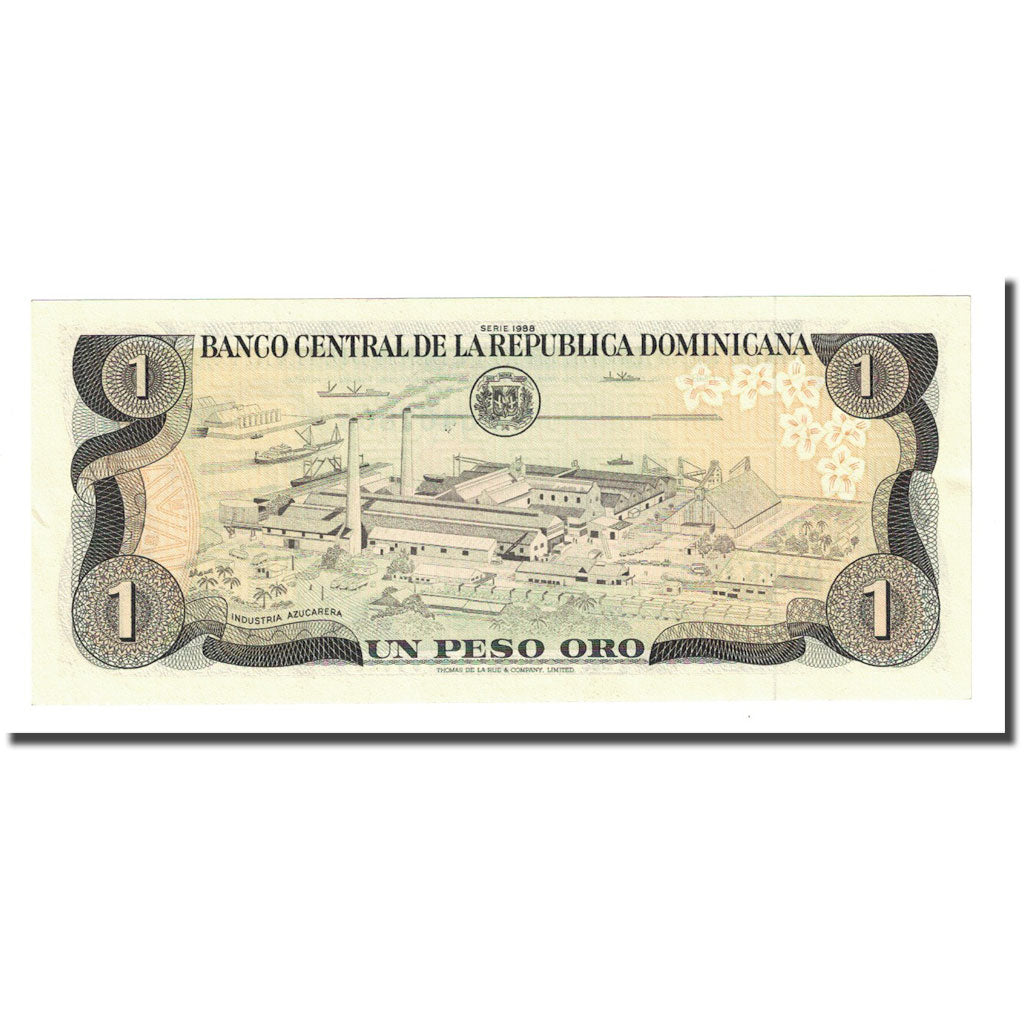 Banknote, Dominican Republic, 1 Peso Oro, 1988, KM:126a, UNC(65-70)