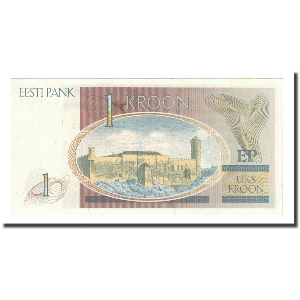 Banknote, Estonia, 1 Kroon, 1992, KM:69a, UNC(65-70)