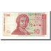 Biljet, Kroatië, 10 Dinara, 1991-10-08, KM:18a, TB