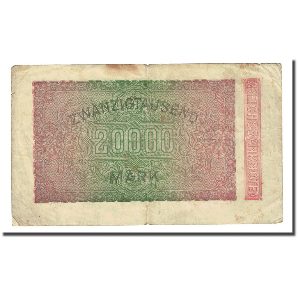 Banknote, Germany, 20,000 Mark, 1923-02-20, KM:85a, VF(20-25)