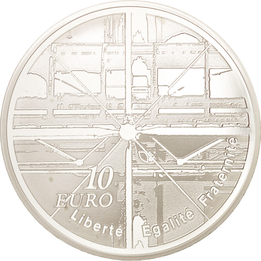 France, 10 Euro, 2010, MS(65-70), Silver, Gadoury:EU408, KM:1686