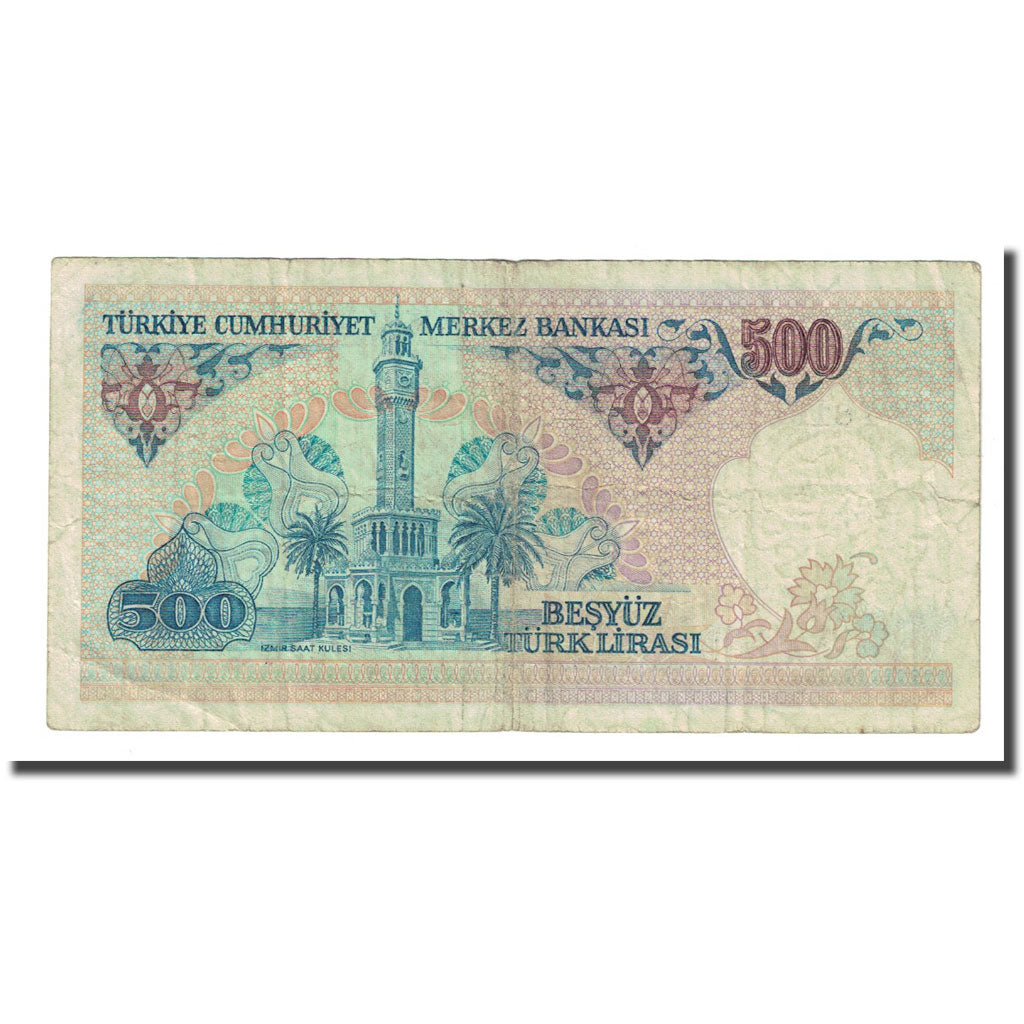 Banknote, Turkey, 500 Lira, 1984, KM:195, VF(20-25)
