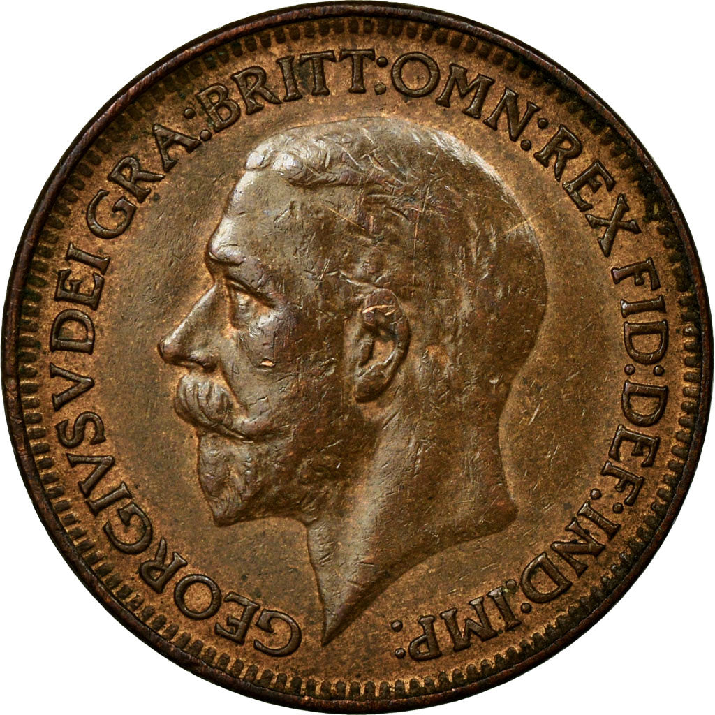 Monnaie, Grande-Bretagne, George V, Farthing, 1926, TTB+, Bronze, KM:825