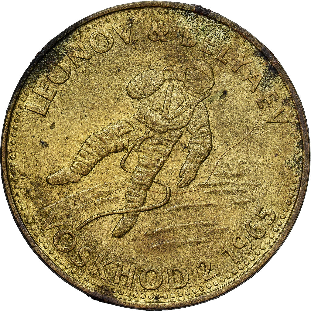 Francia, Token, Espace, Leonov et Belyaev, 1965, Sciences & Technologies, MB