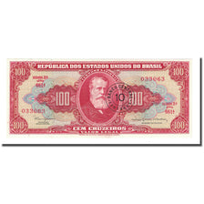 Banknote, Brazil, 10 Centavos on 100 Cruzeiros, Undated (1966-1967), KM:185a