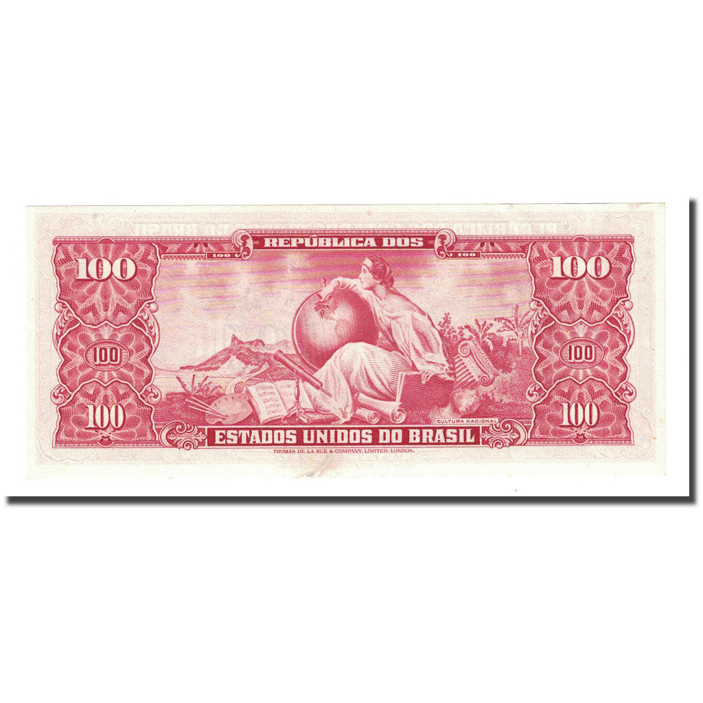 Banknote, Brazil, 10 Centavos on 100 Cruzeiros, Undated (1966-1967), KM:185a
