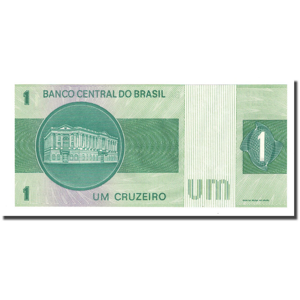 Banknote, Brazil, 1 Cruzeiro, Undated (1975), KM:191Ab, UNC(65-70)
