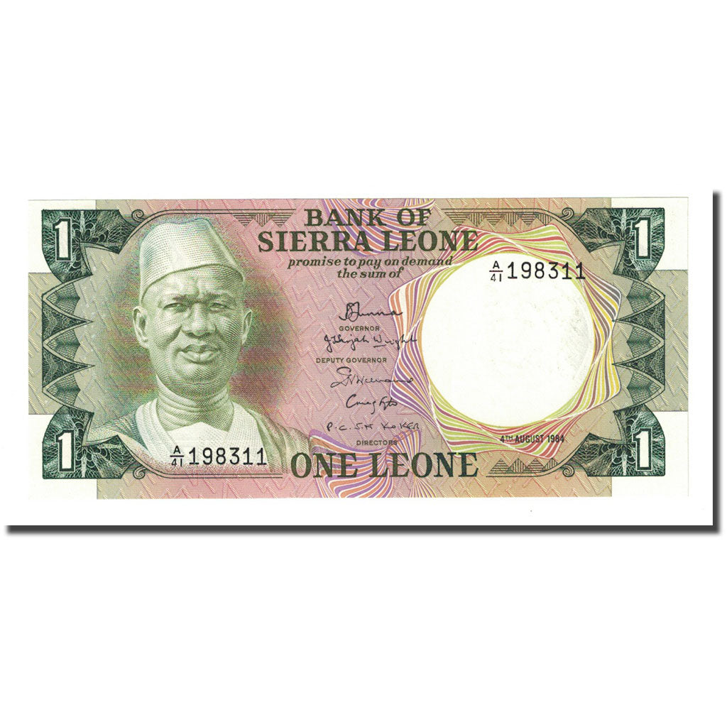 Geldschein, Sierra Leone, 1 Leone, 1984-08-04, KM:5e, UNZ