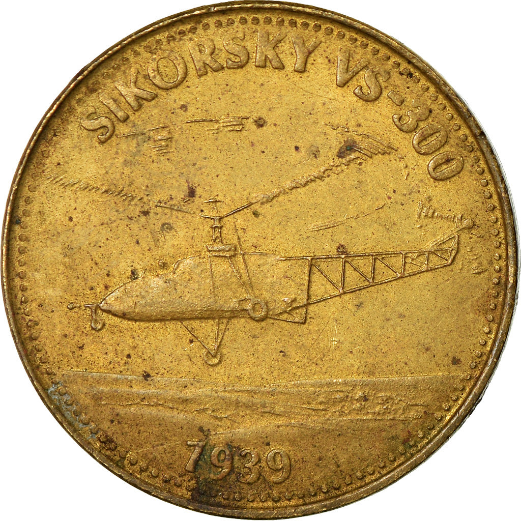 Francia, Token, Aviation, Sikorsky, 1939, Sciences & Technologies, MB