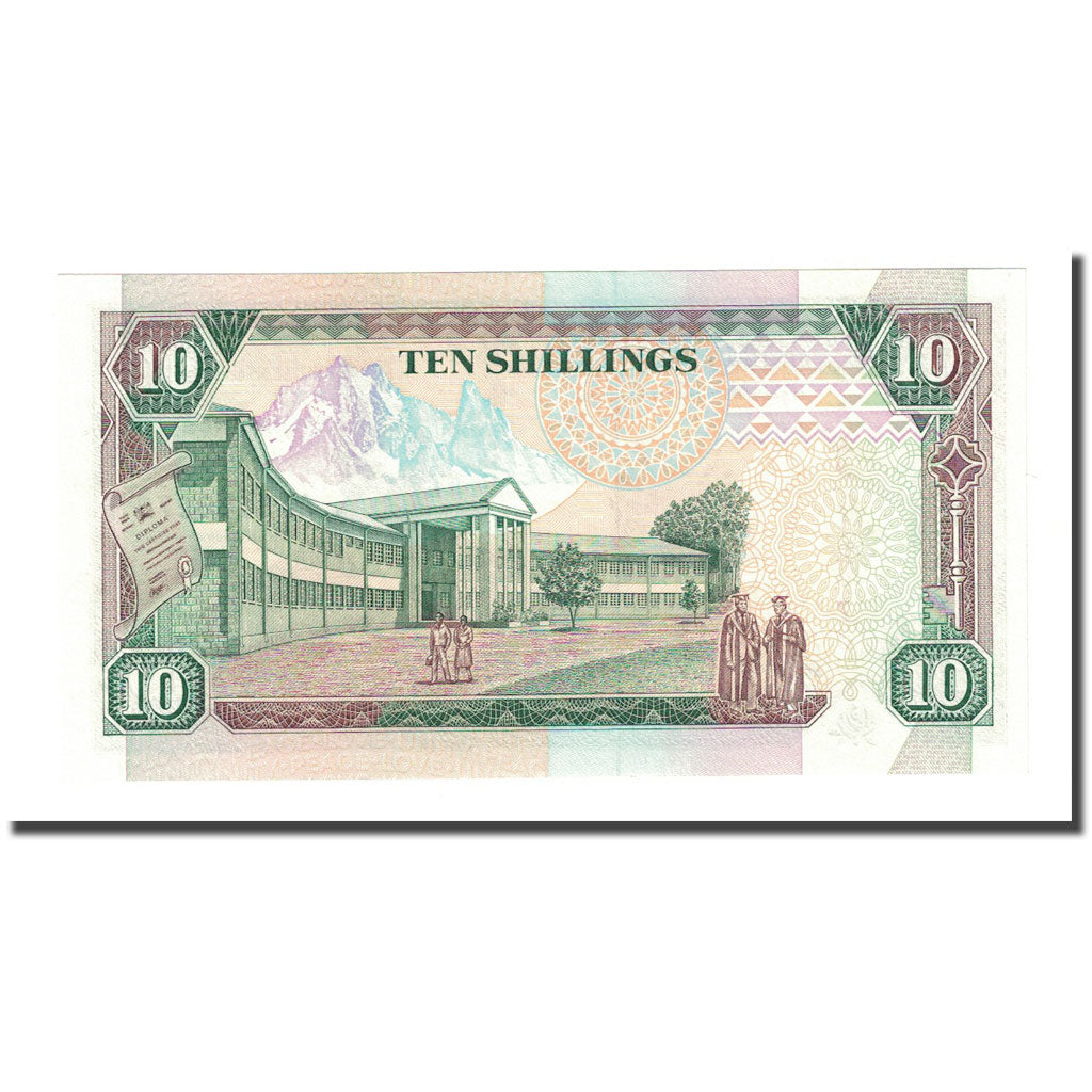 Biljet, Kenia, 10 Shillings, 1993-07-01, KM:24e, NIEUW
