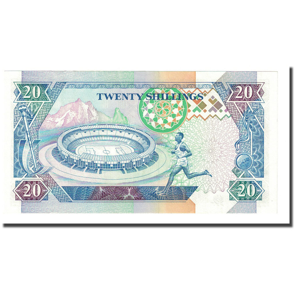 Billet, Kenya, 20 Shillings, 1993-09-14, KM:31a, NEUF