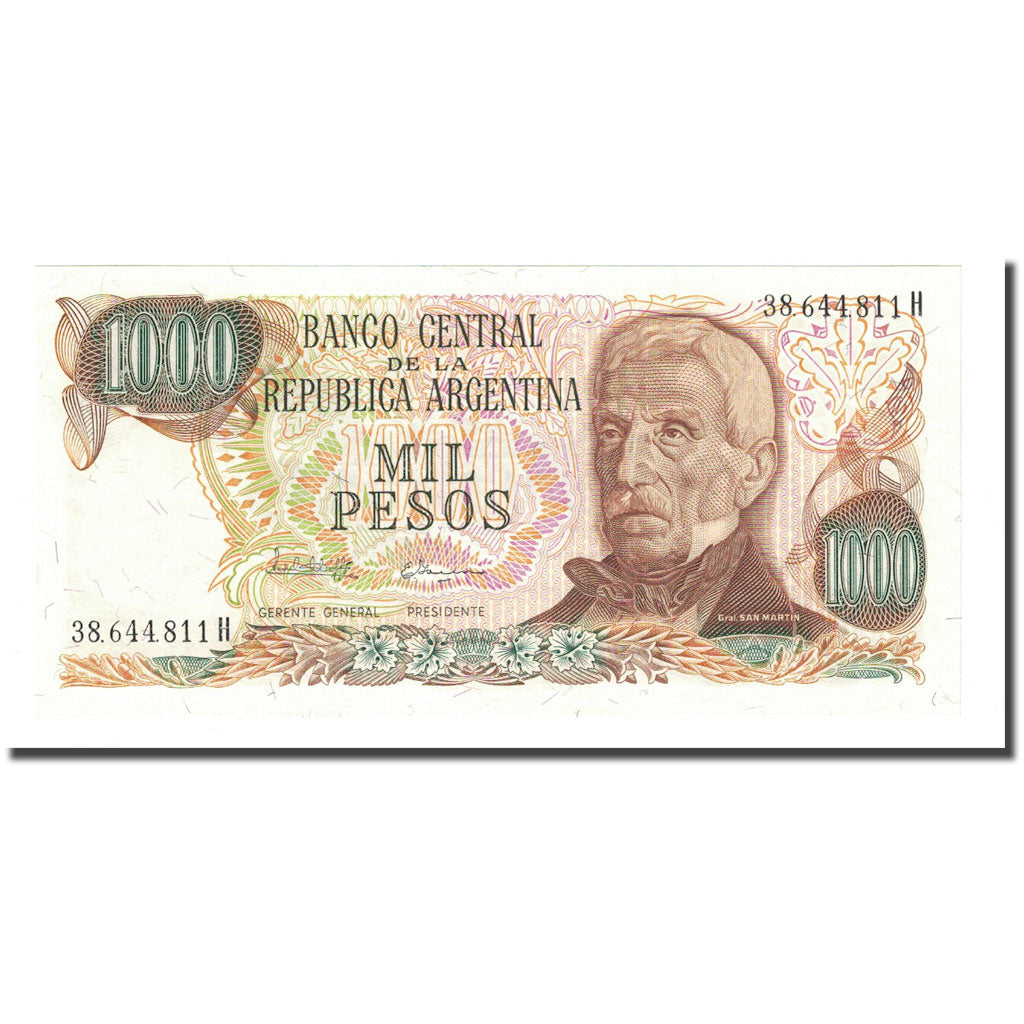 Banknote, Argentina, 1000 Pesos, ND (1976-1983), KM:304b, UNC(65-70)