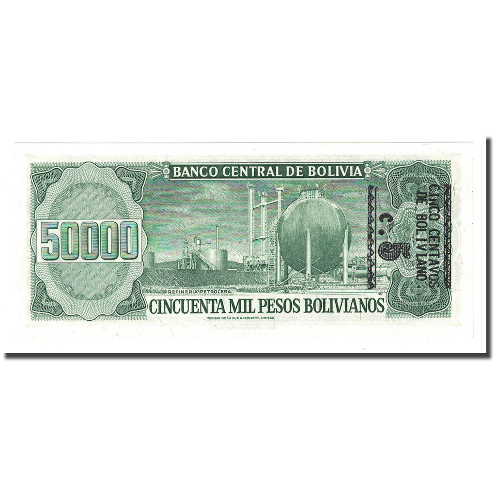 Billet, Bolivie, 50,000 Pesos Bolivianos, D.1984, 1984-06-05, KM:170a, NEUF