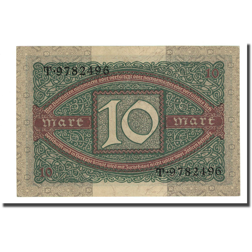 Billet, Allemagne, 10 Mark, 1920-02-06, KM:67a, NEUF