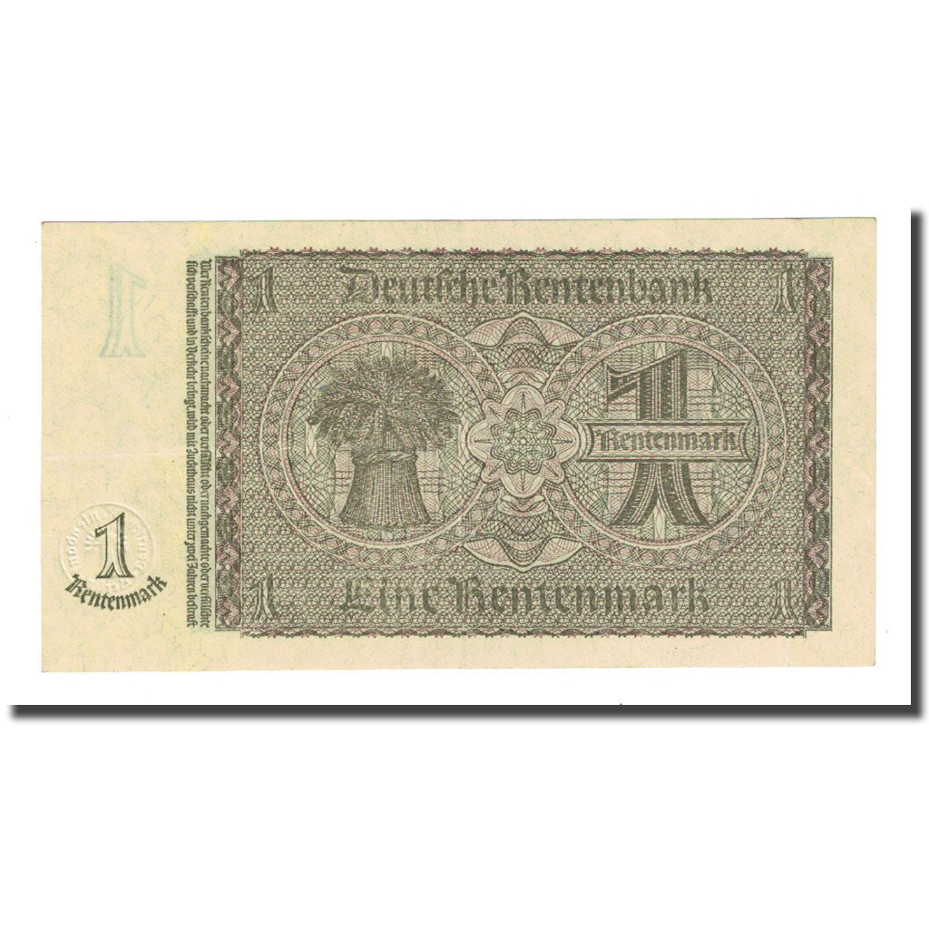 Banknote, Germany, 1 Rentenmark, 1937-01-30, KM:173b, UNC(65-70)