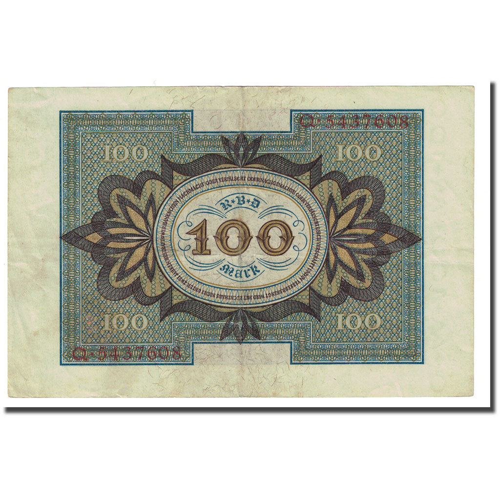Billet, Allemagne, 100 Mark, 1920-11-01, KM:69a, TTB