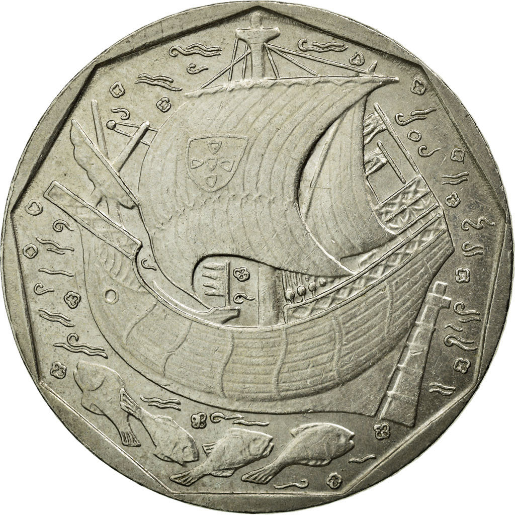 Munten, Portugal, 50 Escudos, 1988, ZF+, Copper-nickel, KM:636