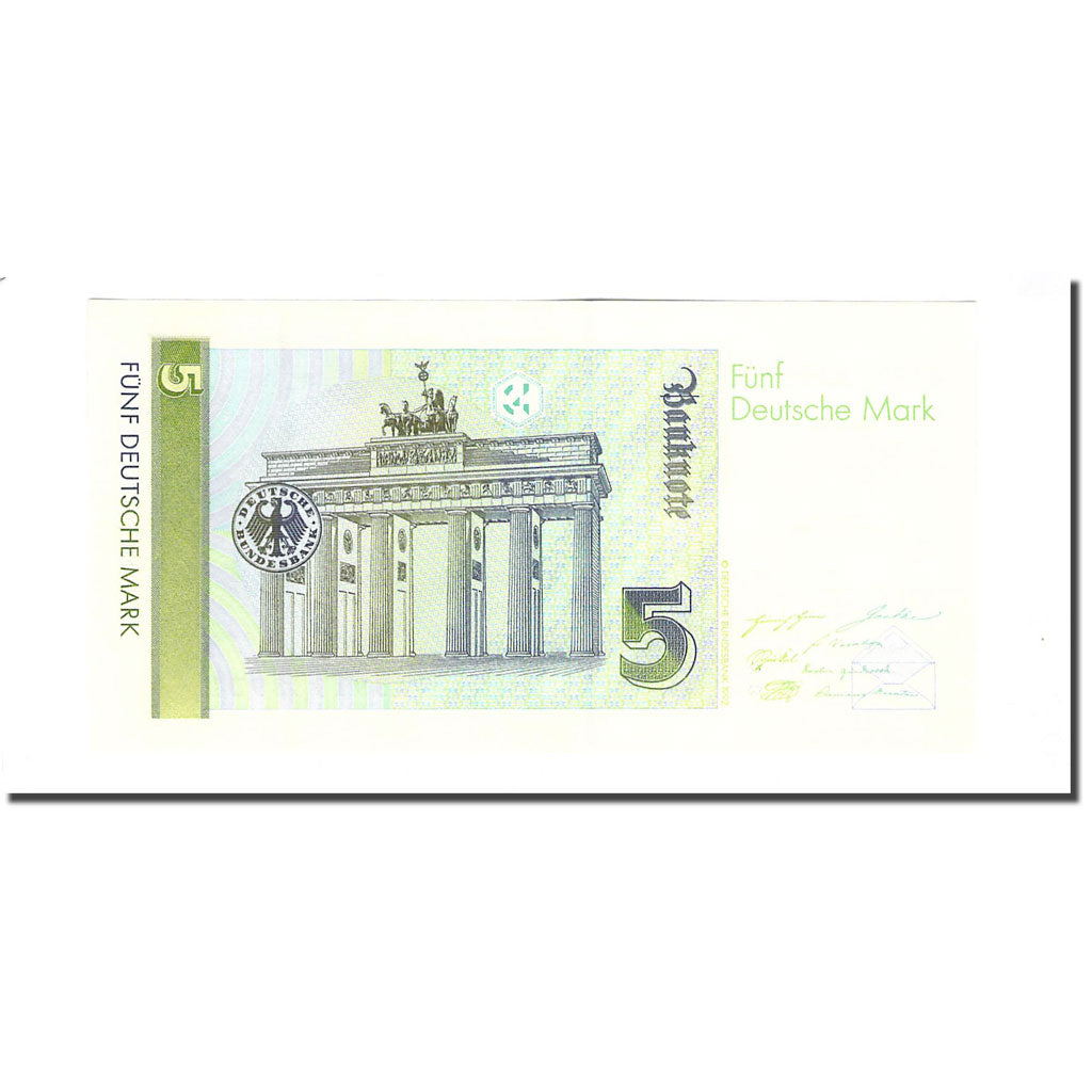 Banknote, GERMANY - FEDERAL REPUBLIC, 5 Deutsche Mark, 1991-08-01, KM:37
