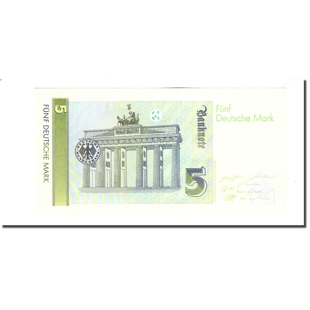 Banknote, GERMANY - FEDERAL REPUBLIC, 5 Deutsche Mark, 1991-08-01, KM:37