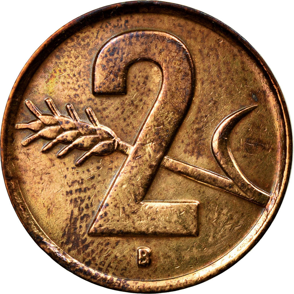 Coin, Switzerland, 2 Rappen, 1948, Bern, EF(40-45), Bronze, KM:47