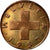 Munten, Zwitserland, 2 Rappen, 1957, Bern, ZF, Bronze, KM:47