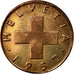 Coin, Switzerland, 2 Rappen, 1957, Bern, EF(40-45), Bronze, KM:47