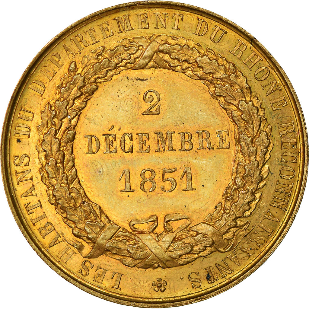 France, Medal, Baron de Vincent, Préfet du Rhône, Politics, Society, War