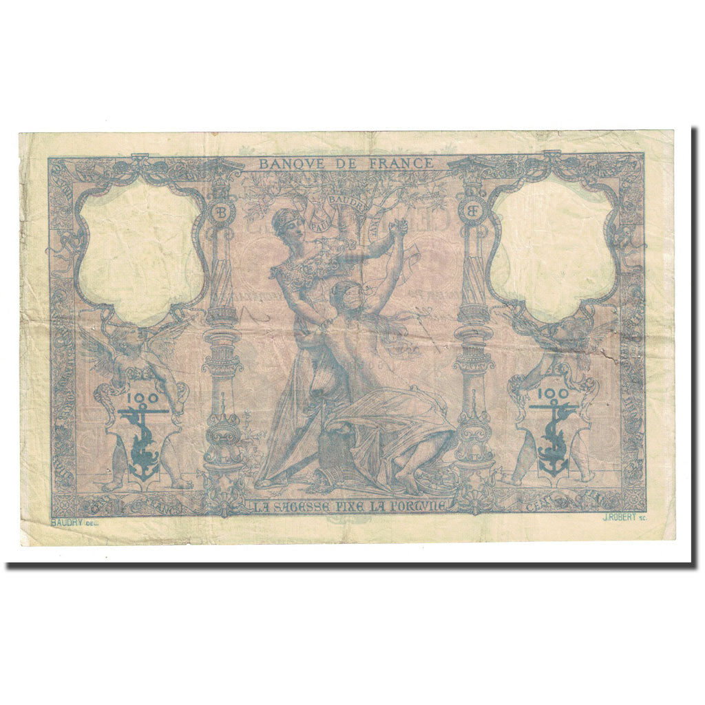 Frankreich, 100 Francs, Bleu et Rose, 1898-03-15, SS, Fayette:21.11, KM:65b