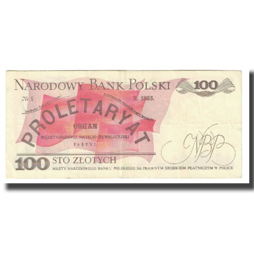 Billet, Pologne, 100 Zlotych, 1986, 1986-06-01, KM:143d, TTB