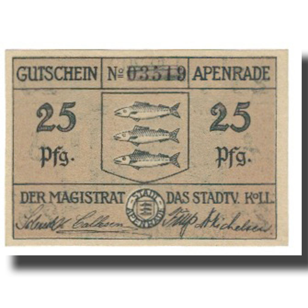 Banknote, Germany, 25 Pfennig, village, 1920, GUTSCHEIN, UNC(65-70), Mehl:A21.1C