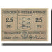 Banknote, Germany, 25 Pfennig, village, 1920, GUTSCHEIN, UNC(65-70), Mehl:A21.1C