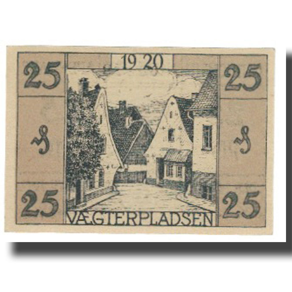 Banknote, Germany, 25 Pfennig, village, 1920, GUTSCHEIN, UNC(65-70), Mehl:A21.1C