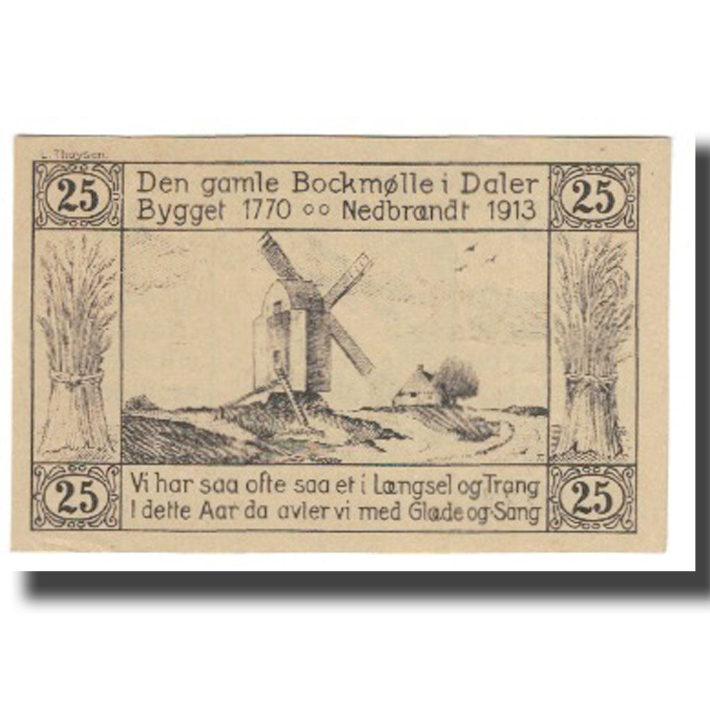 Banknote, Germany, 25 Pfennig, moulin, 1920, 1920-02-10, DALER, UNC(65-70)