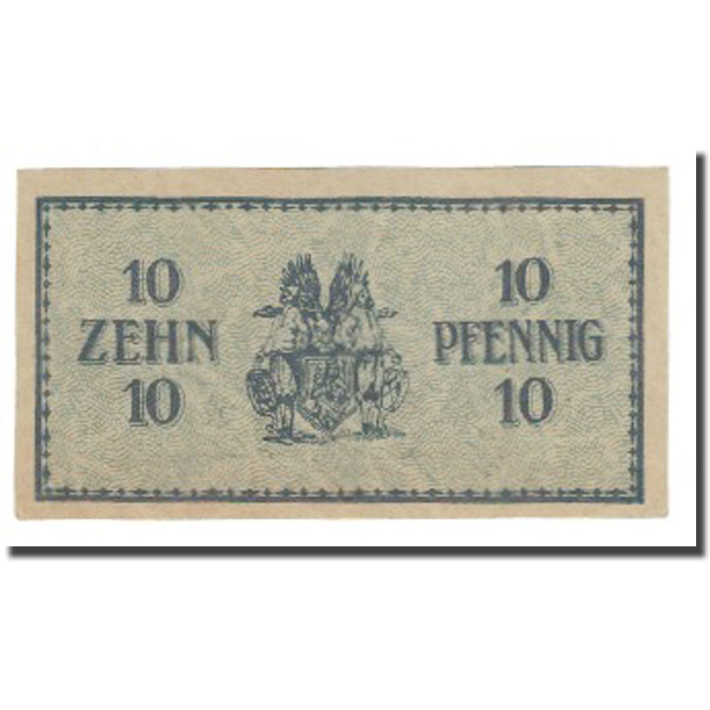 Banknote, Germany, 10 Pfennig, soldat, SCHNEEBERG, UNC(65-70), Mehl:00