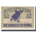 Billet, Allemagne, 25 Pfennig, personnage, NEUHAUS, NEUF, Mehl:948.2a