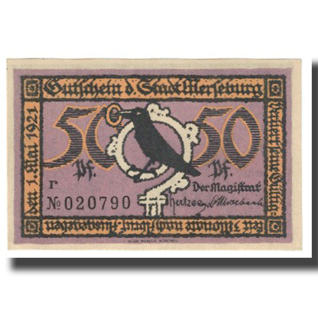 Geldschein, Deutschland, 50 Pfennig, village, 1921, 1921-05-01, NEUHAUS, UNZ