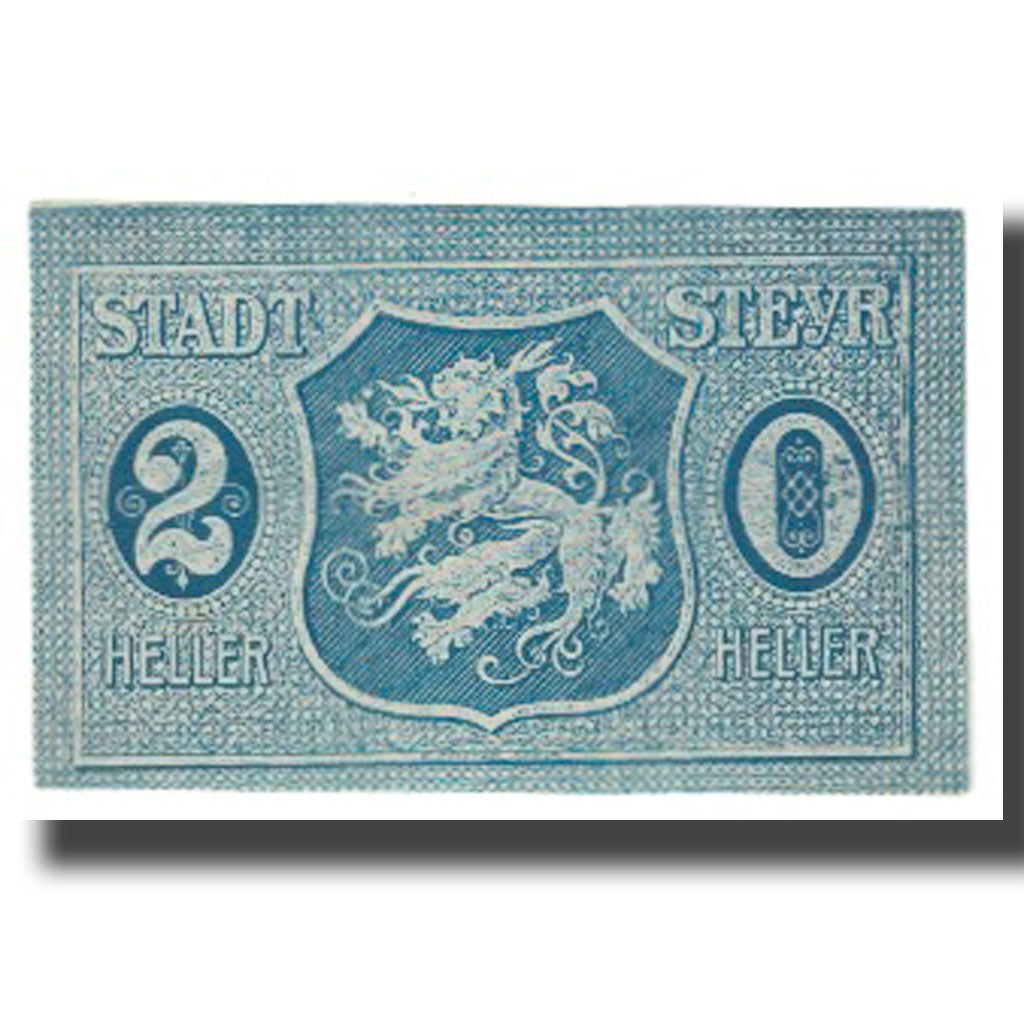 Banknote, Austria, Steyr, 20 Heller, Texte, 1921, 1921-03-31, Steyr, UNC(65-70)