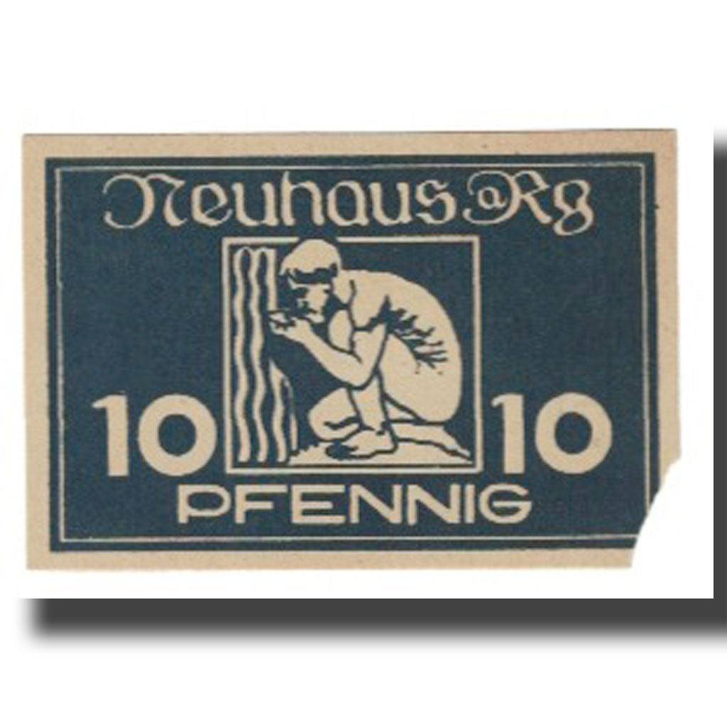 Banknote, Germany, 10 Pfennig, personnage, 1921, 1921-03-01, EF(40-45)