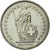 Moneta, Szwajcaria, 2 Francs, 1993, Bern, EF(40-45), Miedź-Nikiel, KM:21a.3
