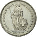 Coin, Switzerland, 2 Francs, 1993, Bern, EF(40-45), Copper-nickel, KM:21a.3