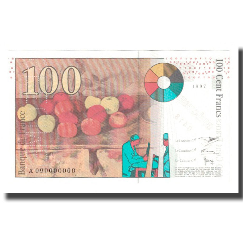 France, 100 Francs, 1997, D.Bruneel-J.Bonnardin-Y.Barroux, UNC(65-70)