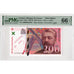 France, 200 Francs, A, UNC 66 EPQ, PMG