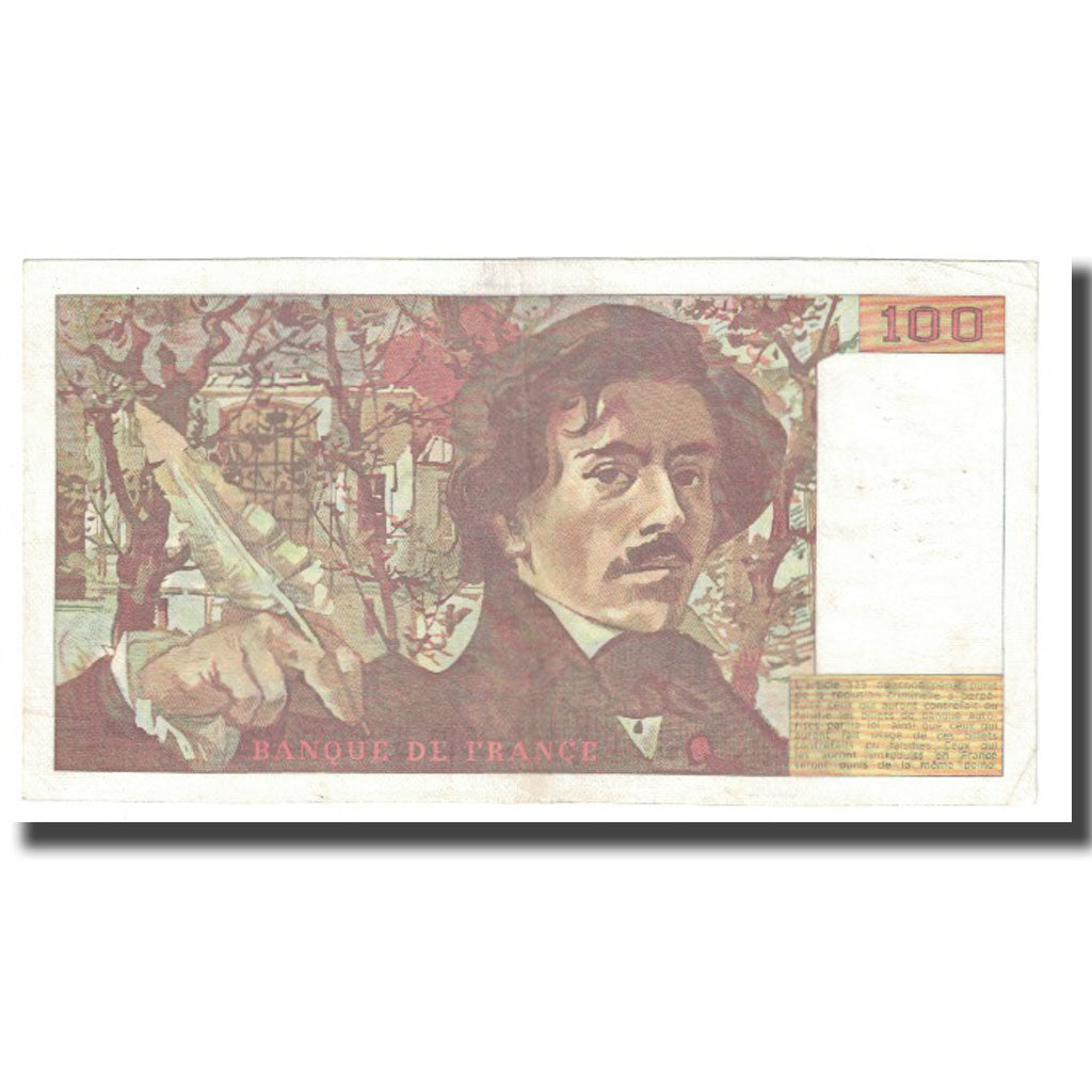 Frankrijk, 100 Francs, 1986, STROHL TRONCHE DENTAUD, SUP, Fayette:69.10, KM:154b