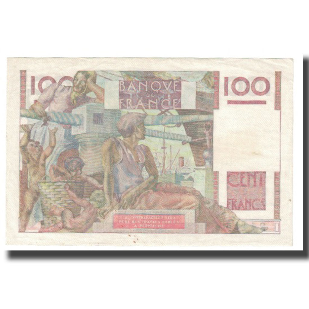 France, 100 Francs, 1952, D AMBRIERES, GARGAM, 1952-04-03, UNC(60-62)