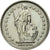 Moneta, Szwajcaria, Franc, 1968, Bern, EF(40-45), Miedź-Nikiel, KM:24a.1